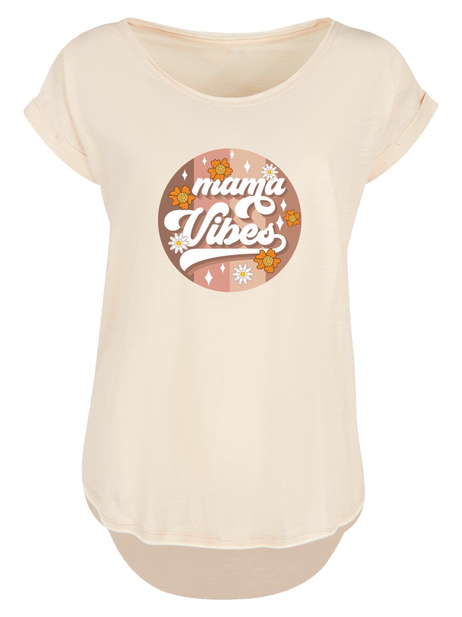 

Рубашка F4NT4STIC Mothers Day Mama Vibes Vintage Inspired Motherhood, песочный