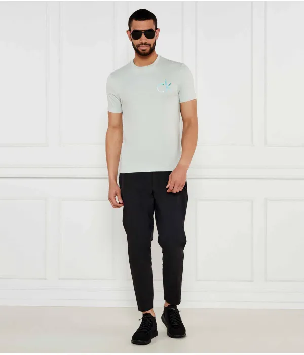 Футболка Regular fit Calvin Klein, зеленый — фото 2