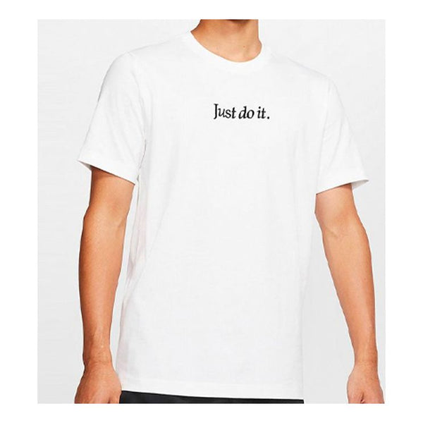 

Футболка sportswear short sleeve 'jdi letter white' Nike, белый