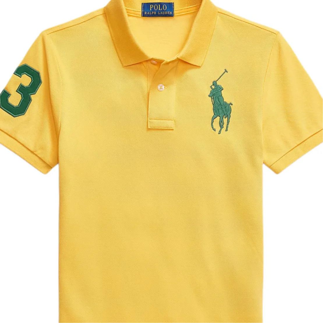 Polo Ralph Lauren Polo Shirt Big Pony Trumpet Gold Teenagers — фото 4