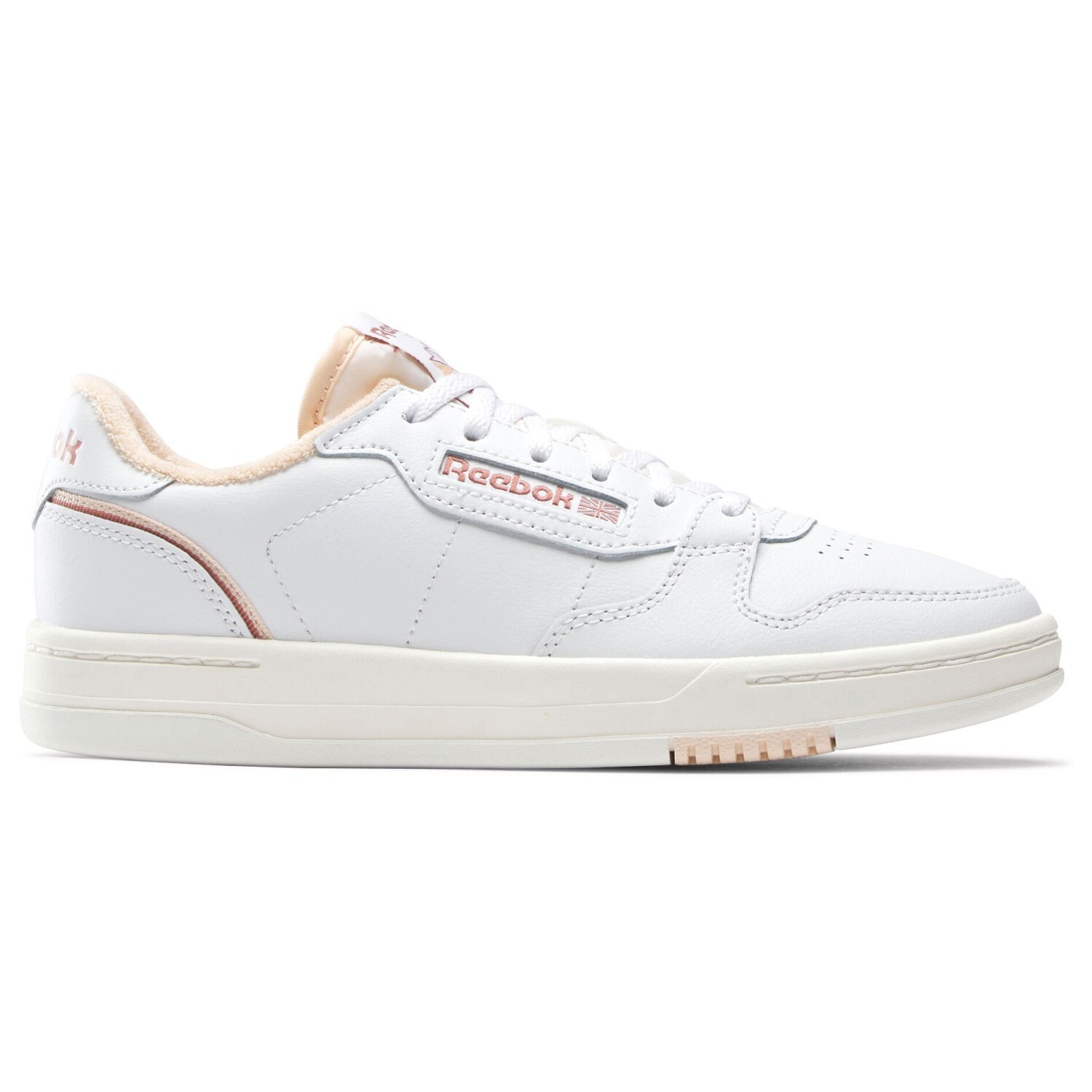 

Кроссовки Reebok Phase Court, цвет White/White/Pink