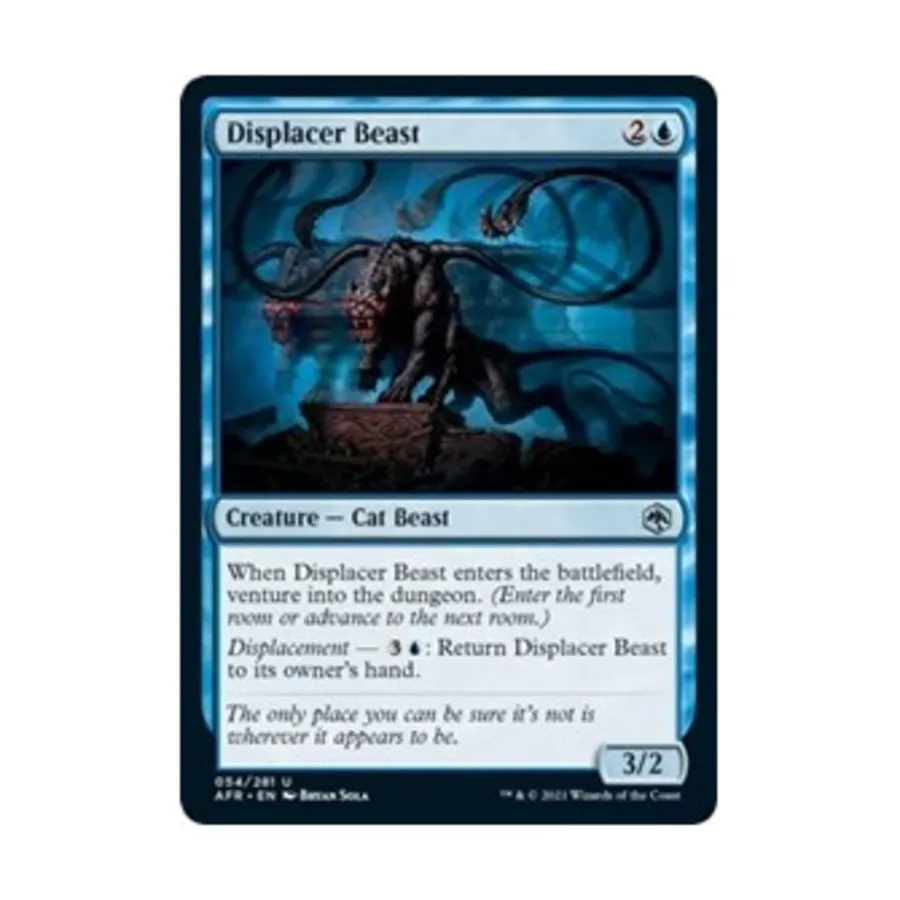 

CCG Вытесняющий зверь (U), MTG - Adventures in the Forgotten Realms