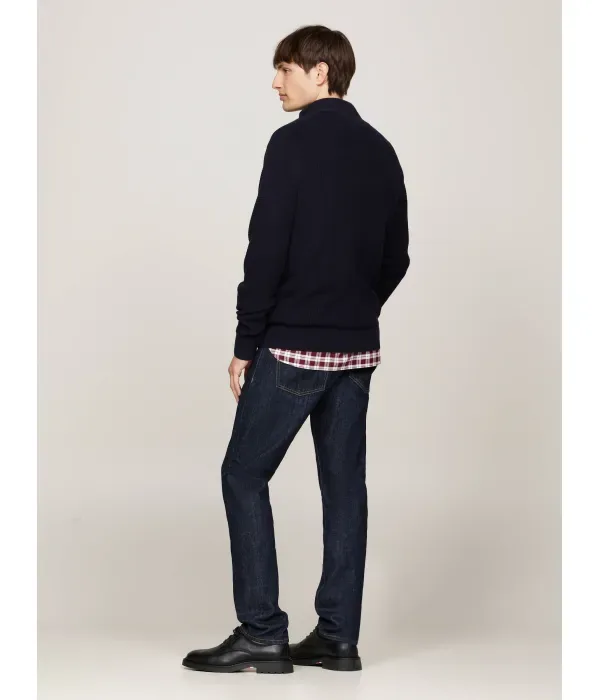 Свитер regular fit Tommy Hilfiger, графитовый — фото 3