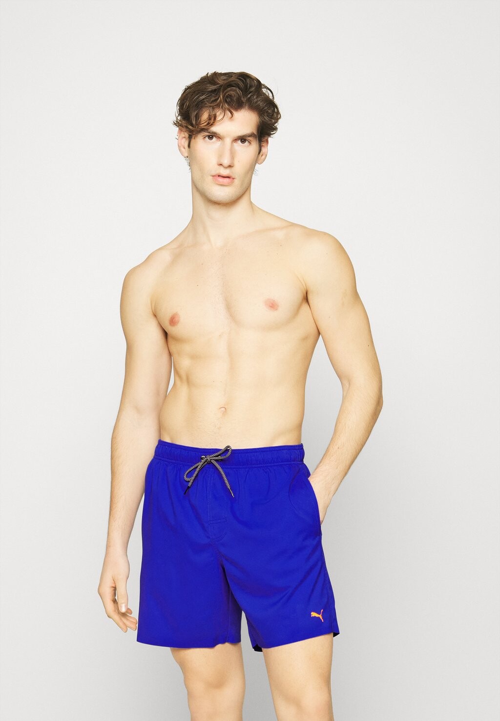 

Шорты для плавания SWIM MEN MEDIUM LENGTH Puma, синий бенджамин