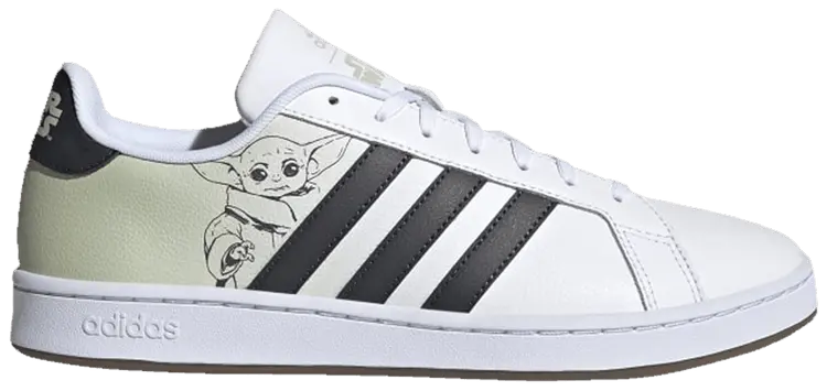 

Кроссовки adidas Star Wars x Grand Court 'Baby Yoda', белый