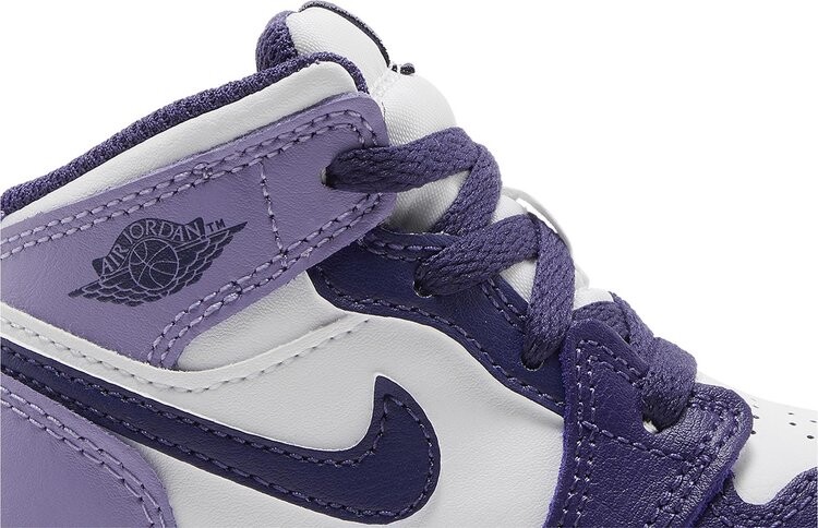 Кроссовки Air Jordan 1 Mid TD 'Sky J Purple', фиолетовый — фото 2
