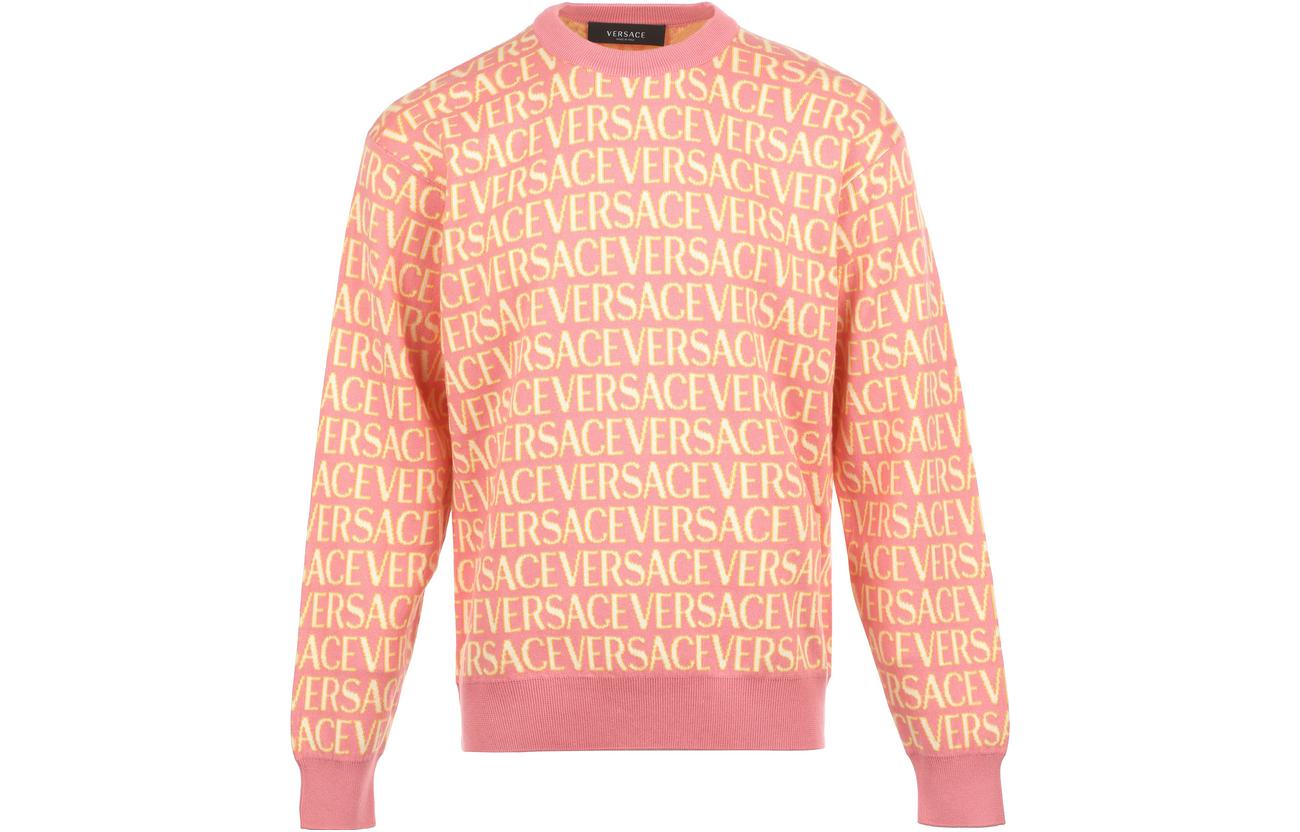 VERSACE Свитшот FANSIZHE FW23 мужская оранжевая — фото 3