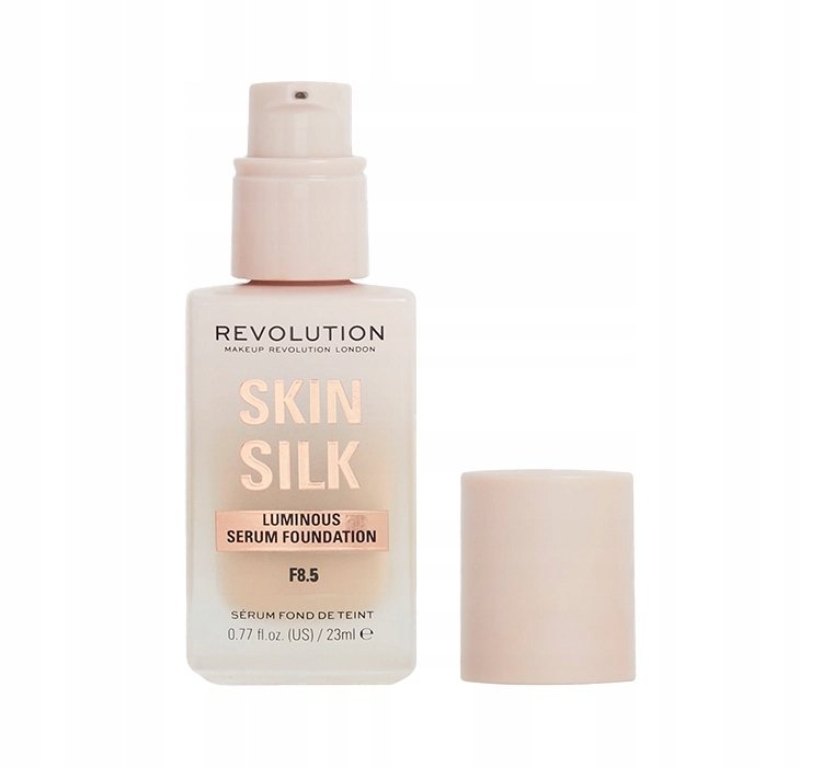 Makeup Revolution Skin Silk F8.5 Тональная сыворотка Medium Cr — фото 4