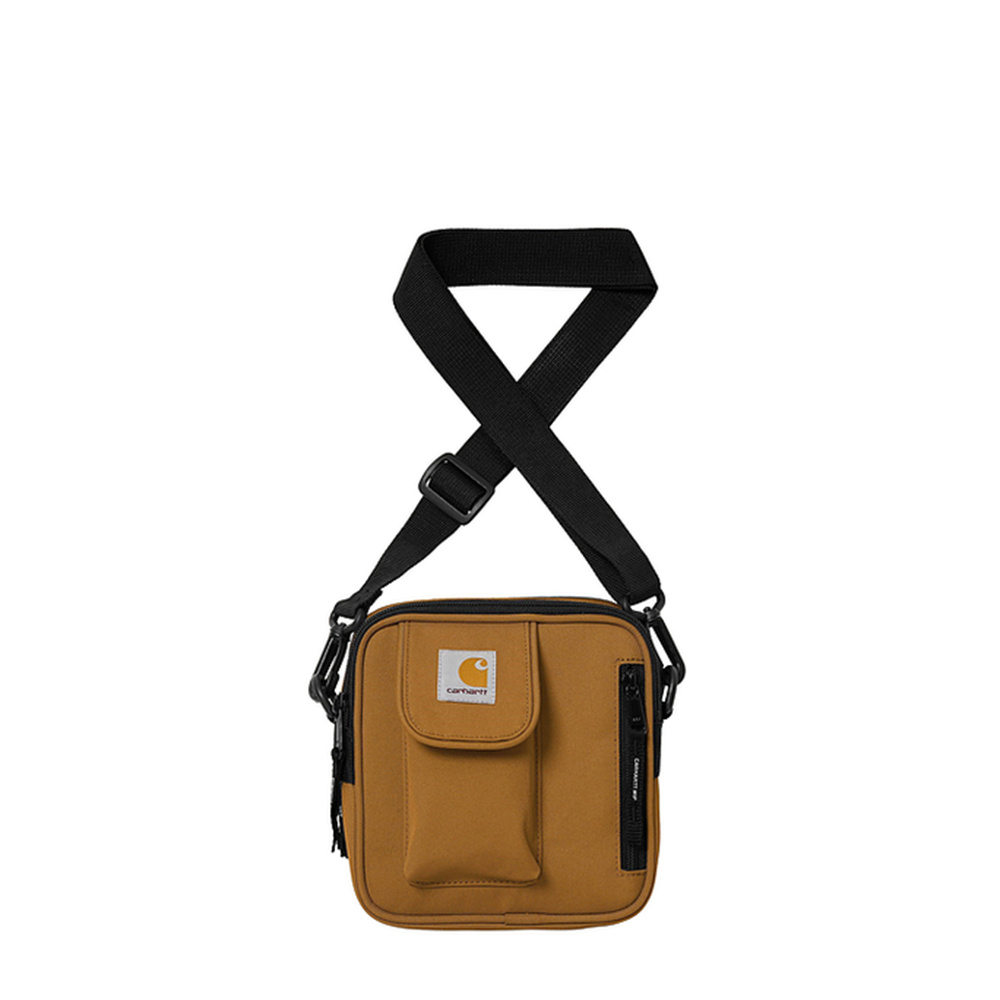 

Carhartt WIP Полиэстеровый плечевой рюкзак мужской синий/кофейный, Coffee
