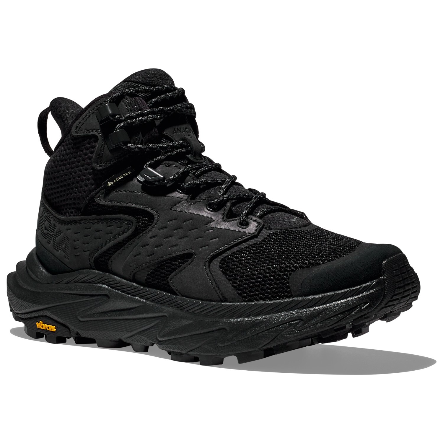 

Походная обувь Hoka Anacapa 2 Mid GTX, цвет Black/Black