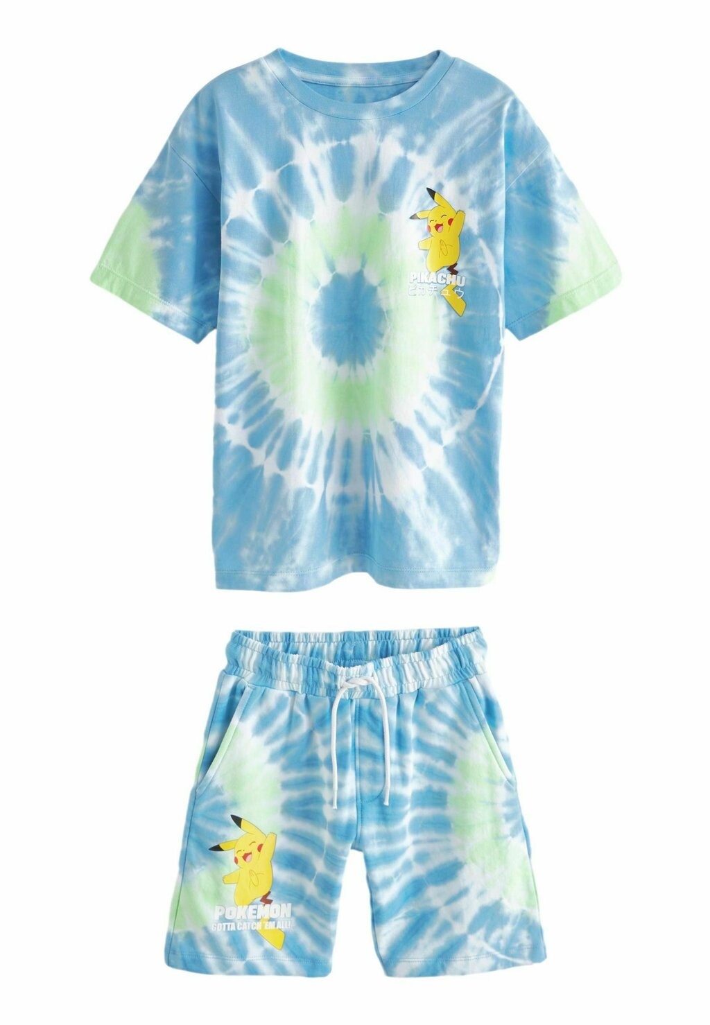 

Брюки тренировочного костюма Short Sleeve Set Standard Next, сине-зеленые