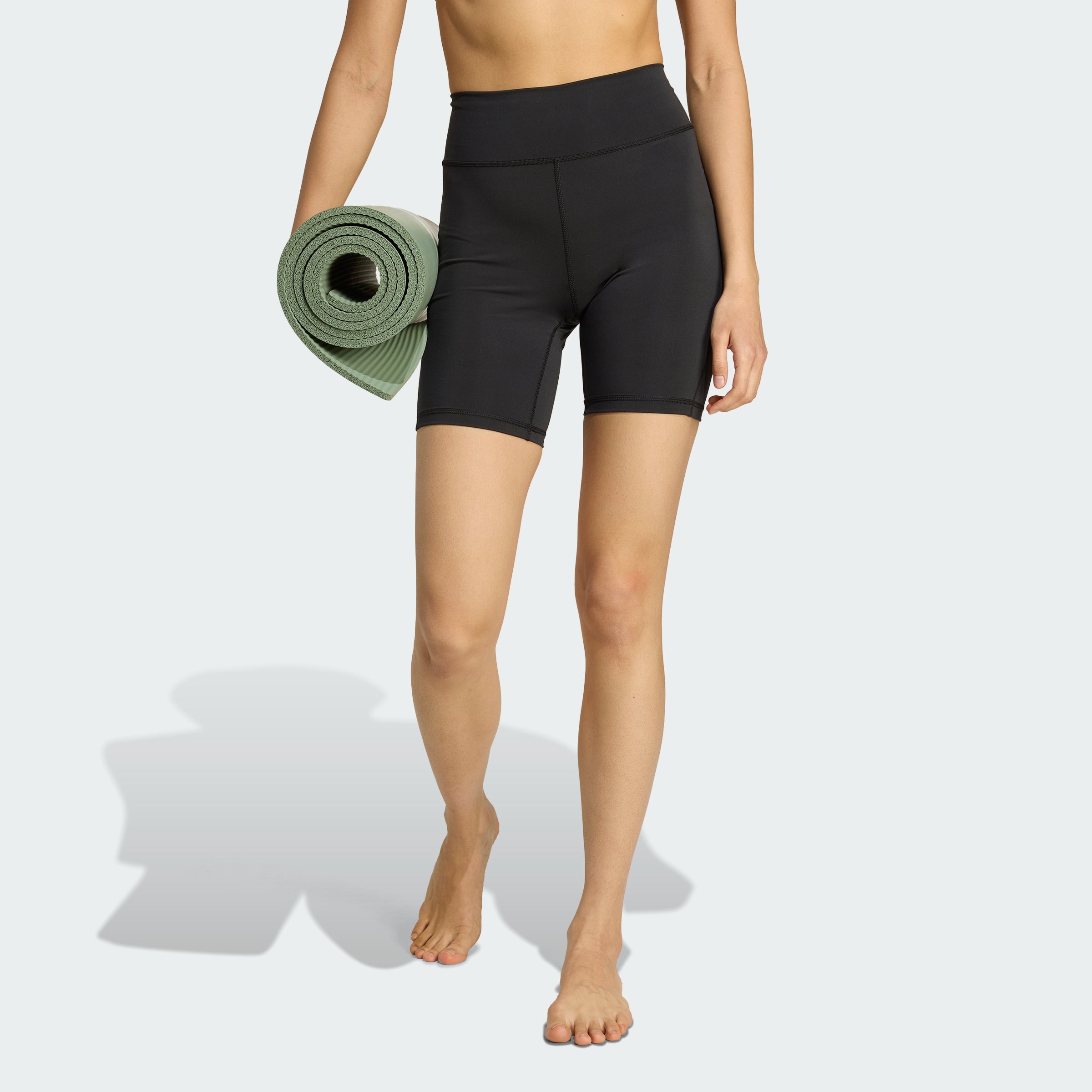 

Женские короткие леггинсы adidas All Me Essentials длиной 7 дюймов Adidas, черный/черный