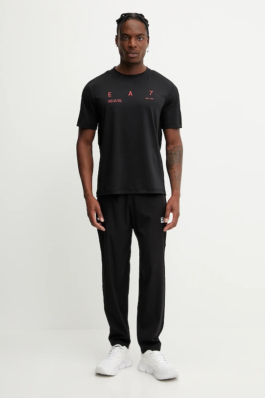 

Футболка для тренировок Ea7 Emporio Armani, черный