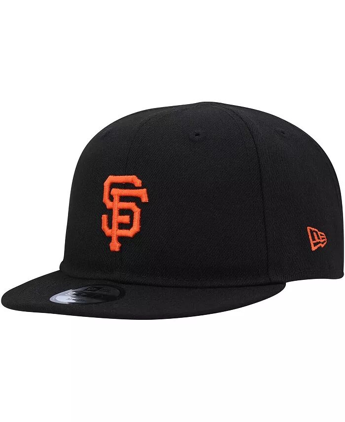 

Младенцы мальчики и девочки Black San Francisco Giants Моя первая регулируемая шапка 9FIFTY New Era