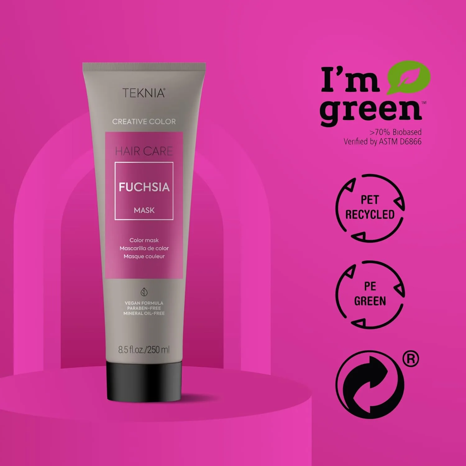 Маска для волос LAKMÉ Teknia Color Refresh, маска для окрашивания волос., Fuchsia — фото 4
