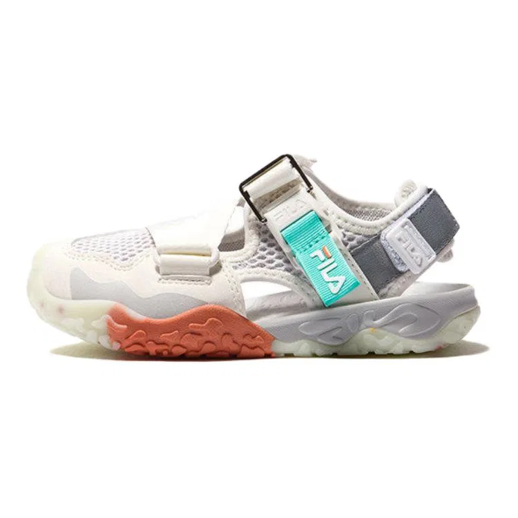 Детские сандалии Kids FILA, Lotus Gray/Milk White-VG