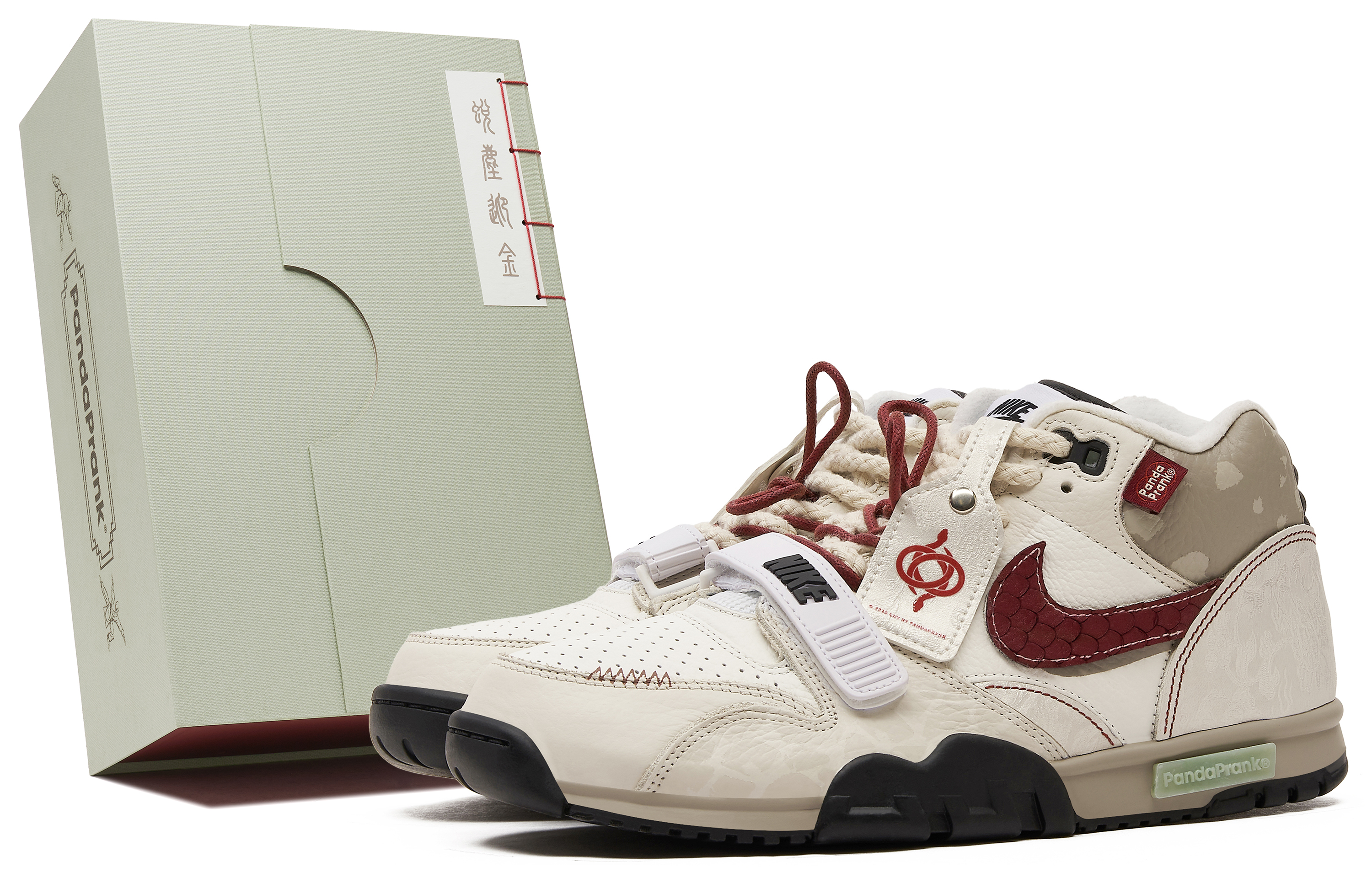 

Nike Кроссовки Air Trainer 1 с противоскользящей подошвой, износостойкие, мужские, коричневые