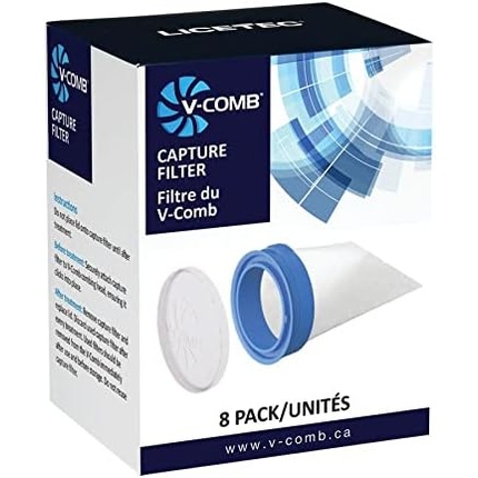 

Сменные фильтры для электрических гребней от вшей LiceTec V-Comb