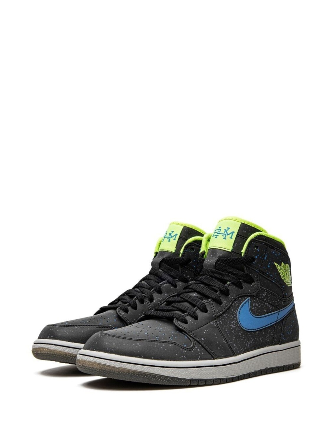 Jordan кроссовки Air Jordan 1 Retro High BHM, черный — фото 4