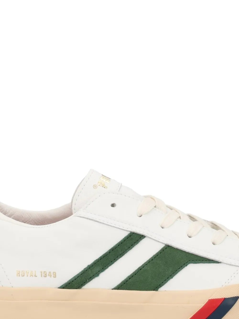 Кожаные кроссовки Royal Classic в полоску Pro-Keds, белый — фото 2