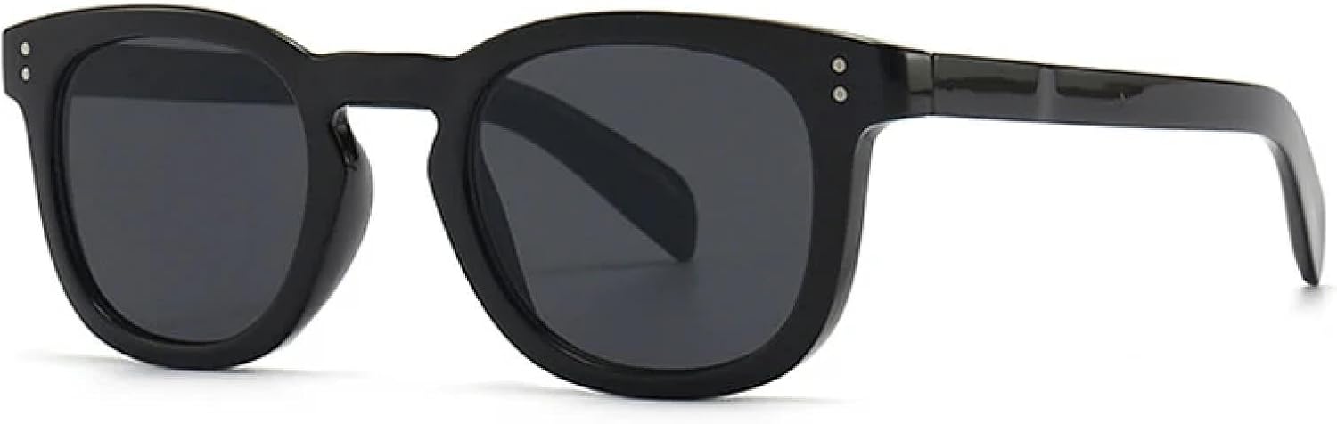 

Солнцезащитные очки с защитой от УФ-излучения UV400 | Женские, розовая оправа с декоративными заклепками, для занятий спортом на открытом воздухе и вождения DSVIGF, Black Gray