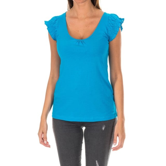 

Футболка без рукавов с круглым вырезом adm0102 женщина Armand Basi, синий