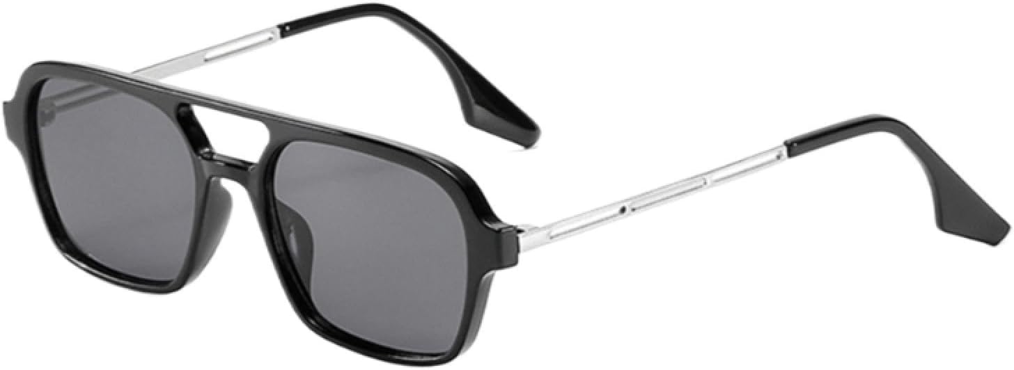 

Солнцезащитные очки с защитой UV400 | Розовый градиент, леопардовый принт, синий | Для женщин и мужчин, для занятий спортом на открытом воздухе и вождения DSVIGF, 01 Black-gray