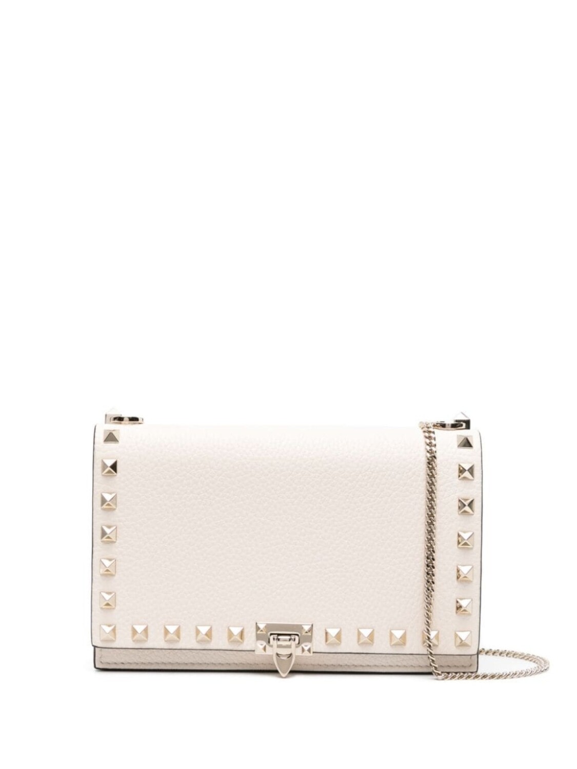 

Сумка через плечо Rockstud Valentino Garavani, бежевый