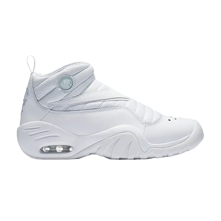 

Кроссовки Nike Air Shake Ndestrukt 'Triple White', белый, Белый;серый, Кроссовки Nike Air Shake Ndestrukt 'Triple White', белый