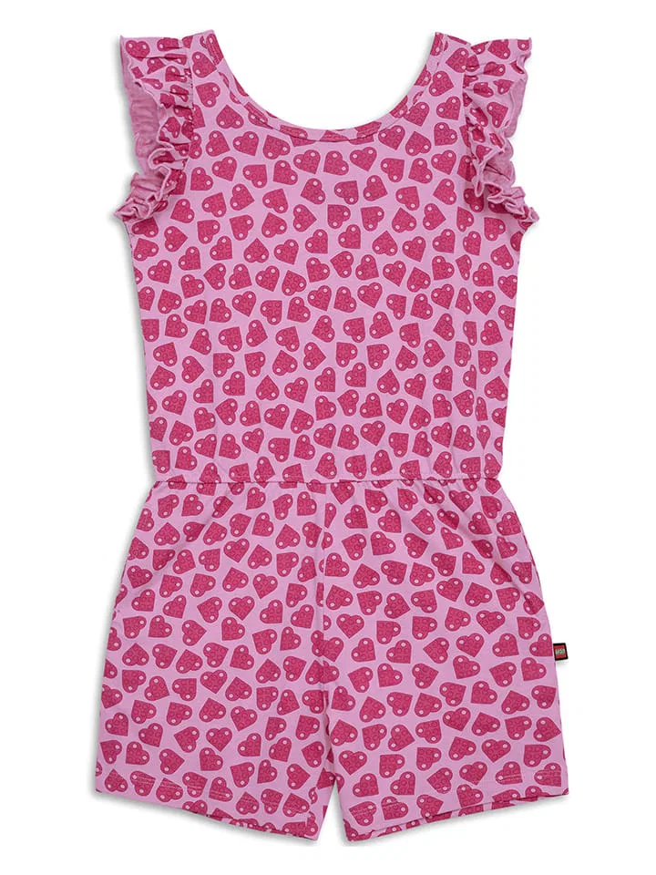Комбинезон с оборками LEGO, розовый