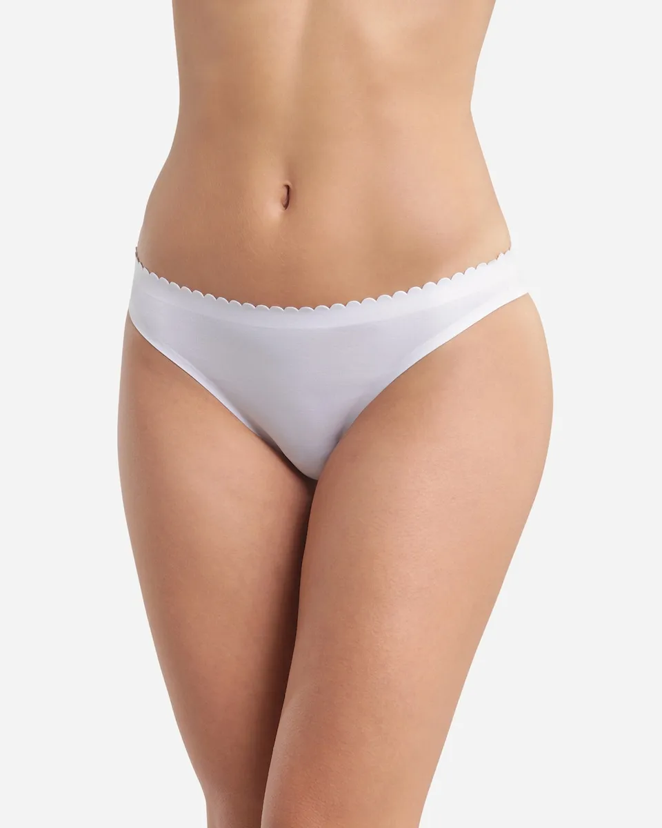 

Набор из 2 хлопковых трусиков из коллекции Body Touch Coton Dim, белый