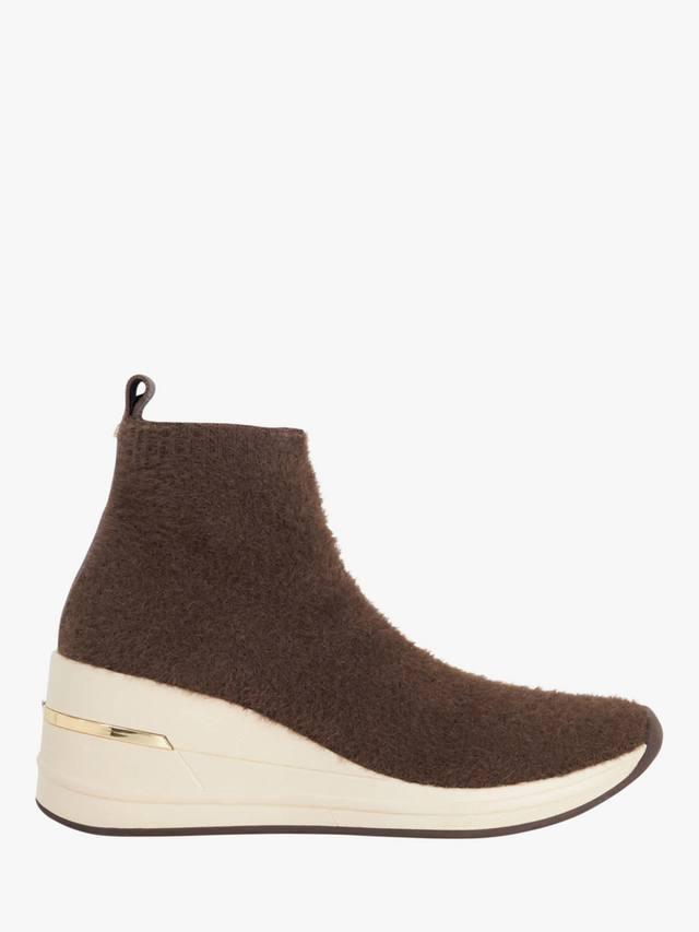 Envisioned Wedge Trainers Dune London, Brown