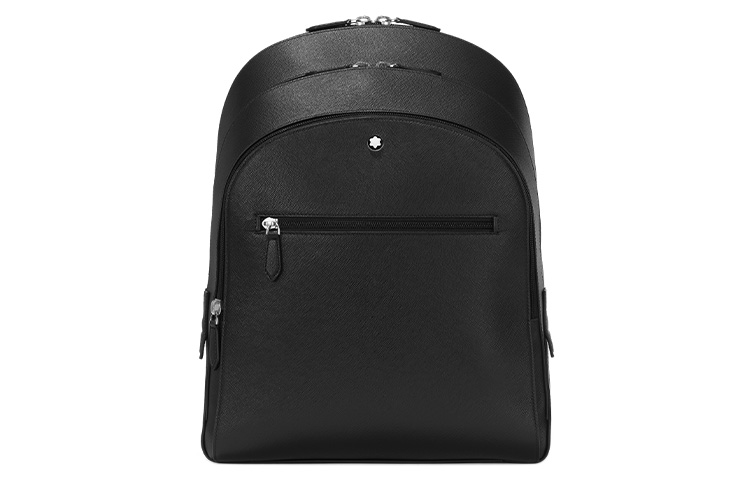 

MONTBLANC Средний черный унисекс рюкзак из коровьей кожи