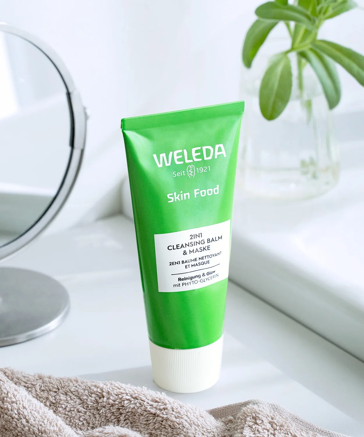 Маска для лица Nature's Way — Skin Food Cleansing Balm Weleda, 75 мл — фото 3