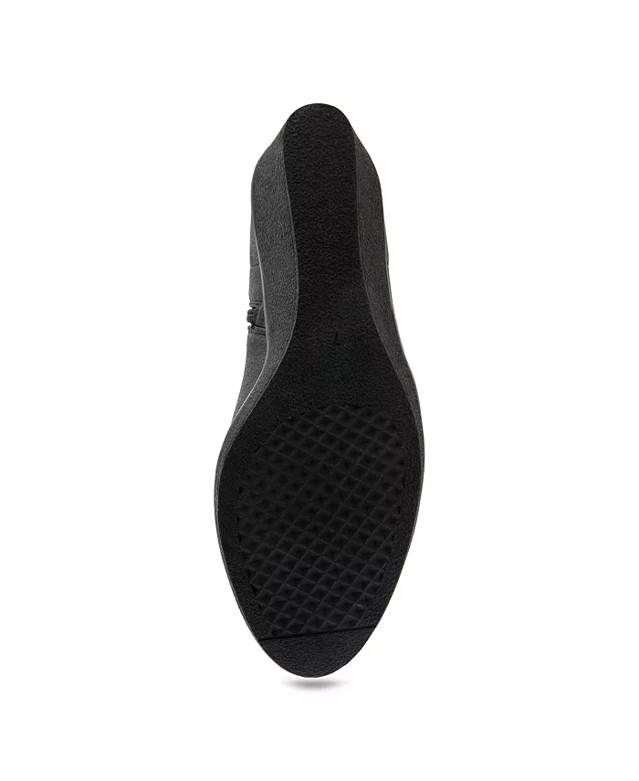 Женские ботильоны Binnie на танкетке Aerosoles, черный — фото 4