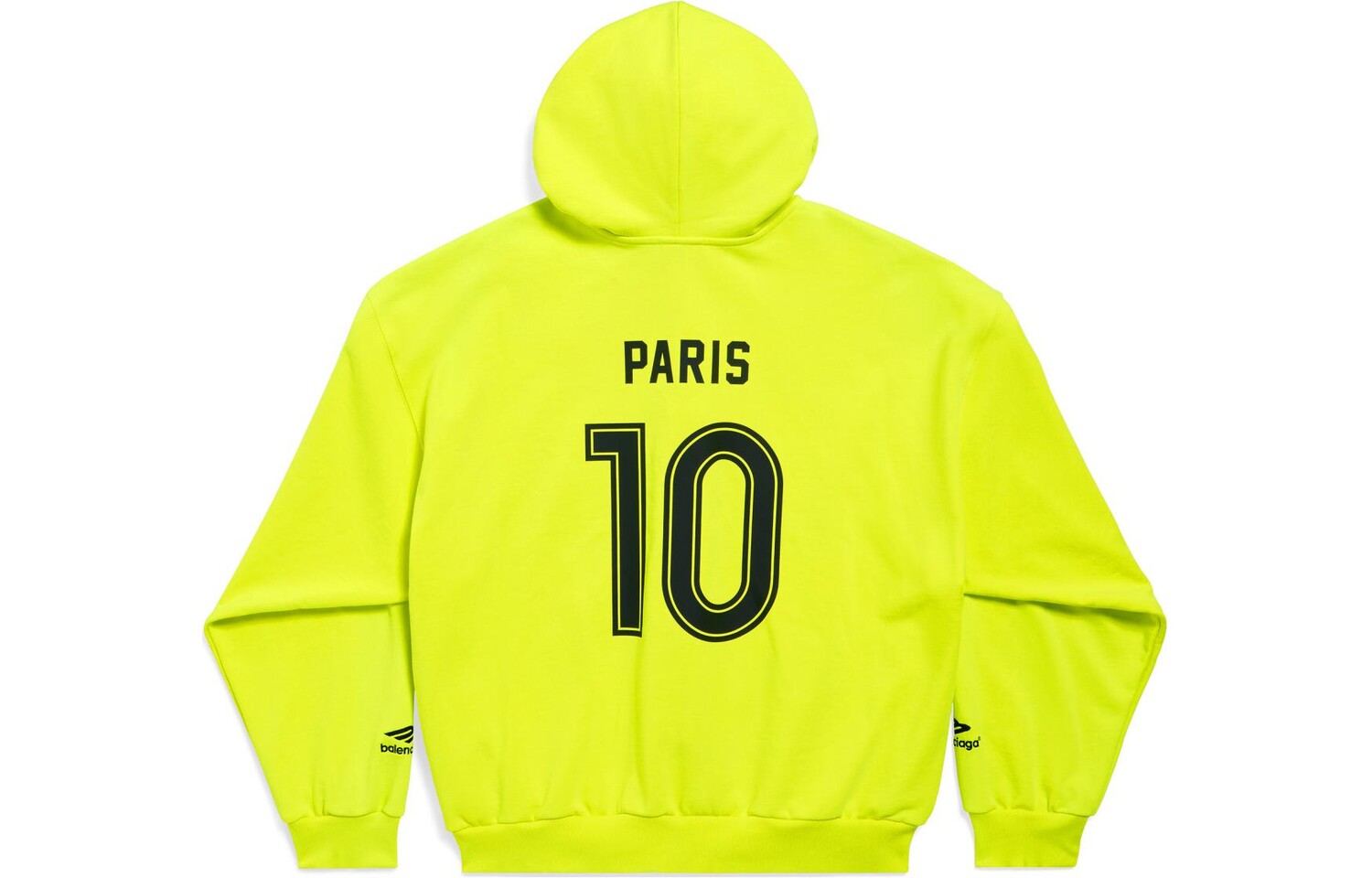 

Толстовка мужская неоново-желтая Balenciaga, желтый