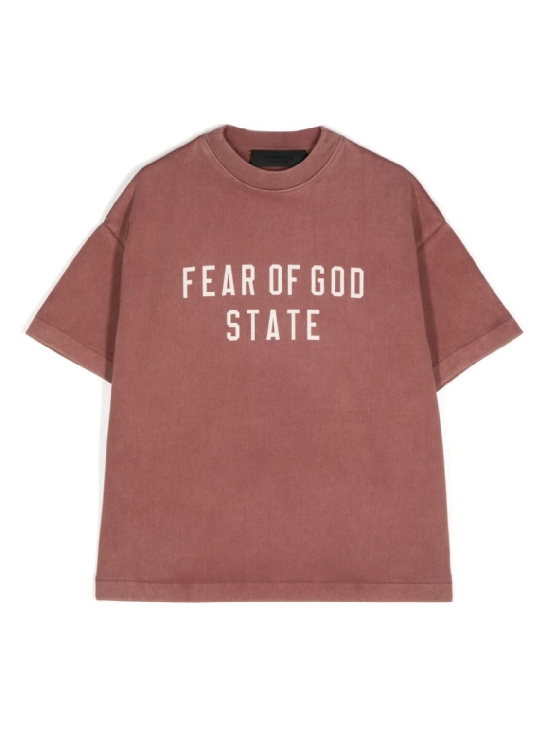 

FEAR OF GOD ESSENTIALS KIDS футболка с логотипом, серый