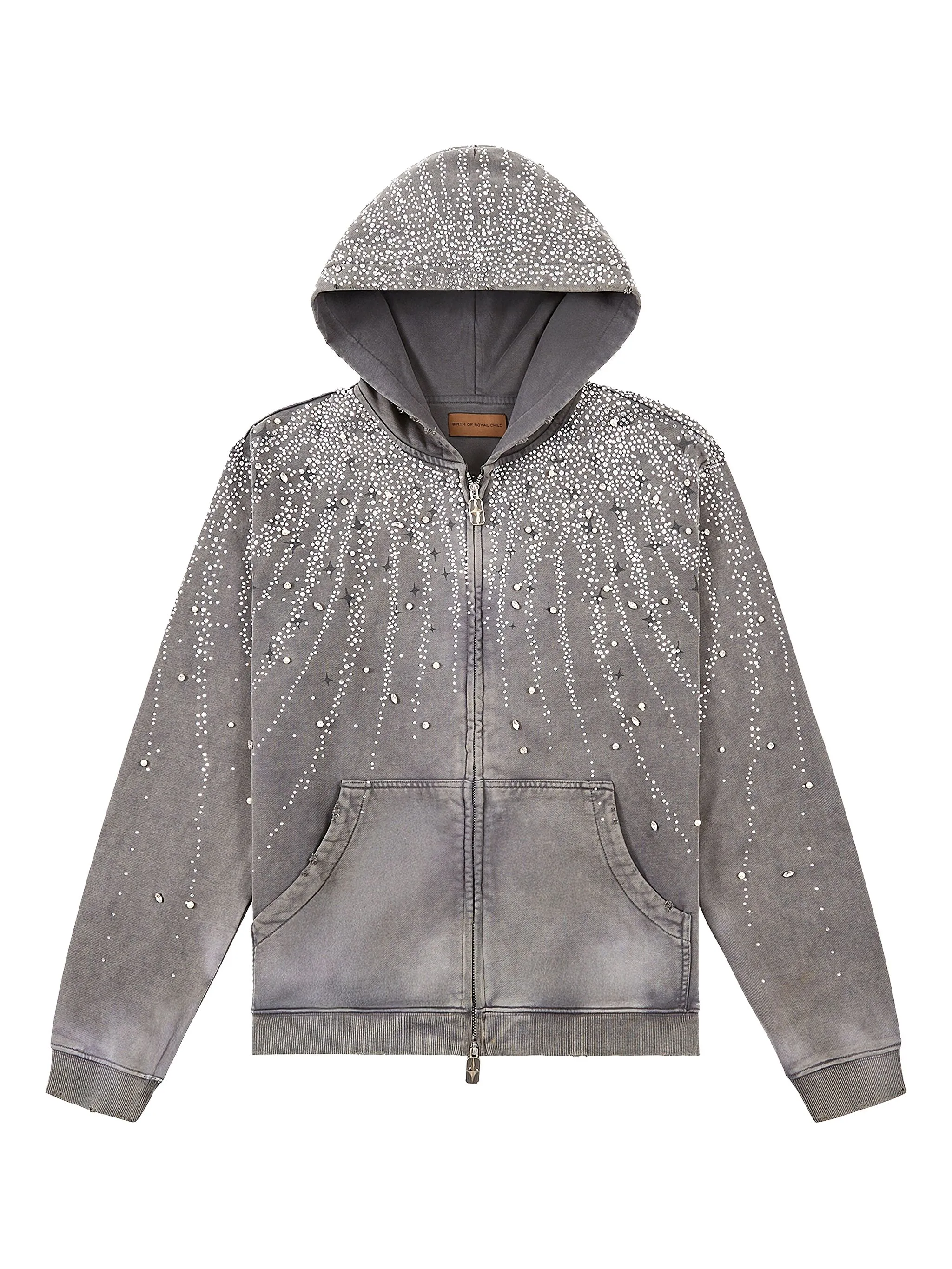 

Худи с кристаллами Birth Of Royal Child, черный