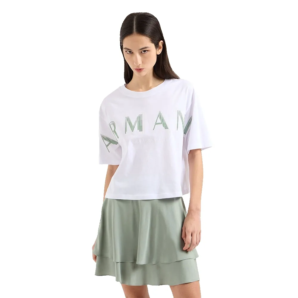 

Футболка с коротким рукавом Armani Exchange XW000520_AF10359, белый