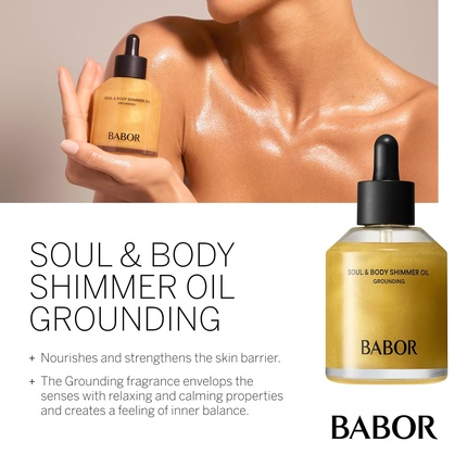 Soul & Body Shimmer Oil - Мерцающее масло для тела для ухода за кожей Babor — фото 2
