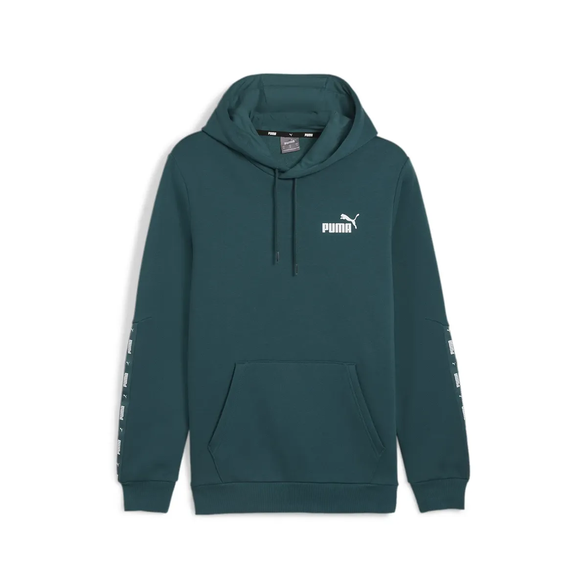 

Толстовка PUMA с капюшоном "ESS+ TAPE HOODIE FL", зеленый