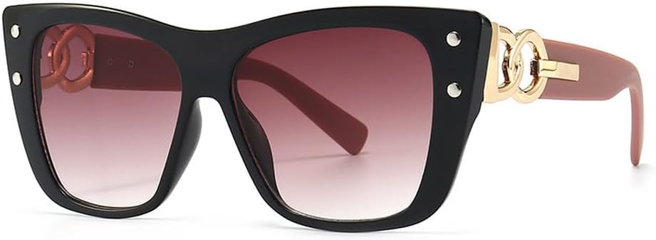 

Винтажные солнцезащитные очки «кошачий глаз» для женщин, модные современные черные солнцезащитные очки для мужчин, роскошные очки с защитой от УФ-излучения UV400 HVTVTLA, C7