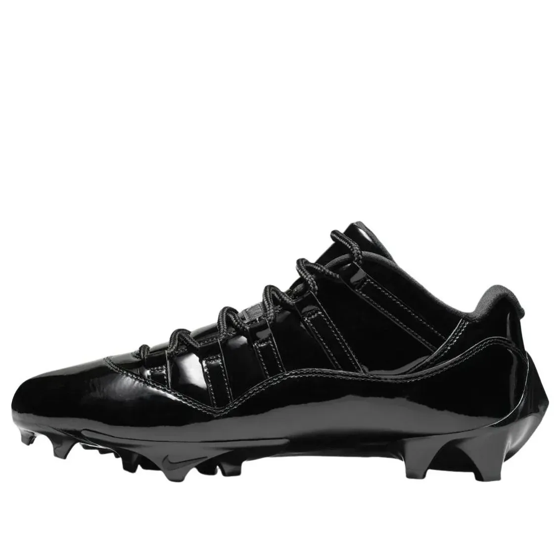 Кроссовки Air Jordan 11 Low TD Cleat 'Black Patent'