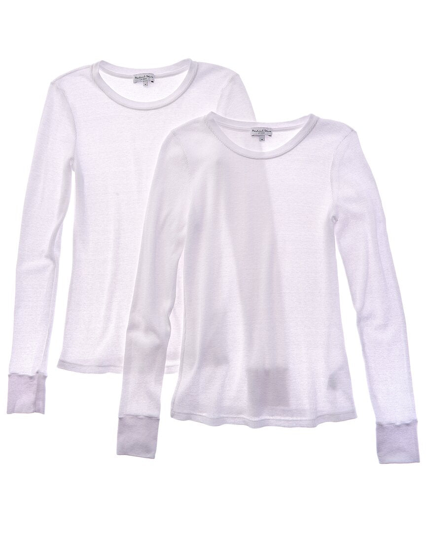 

Набор из двух футболок "Juliet" от Michael Stars, белый