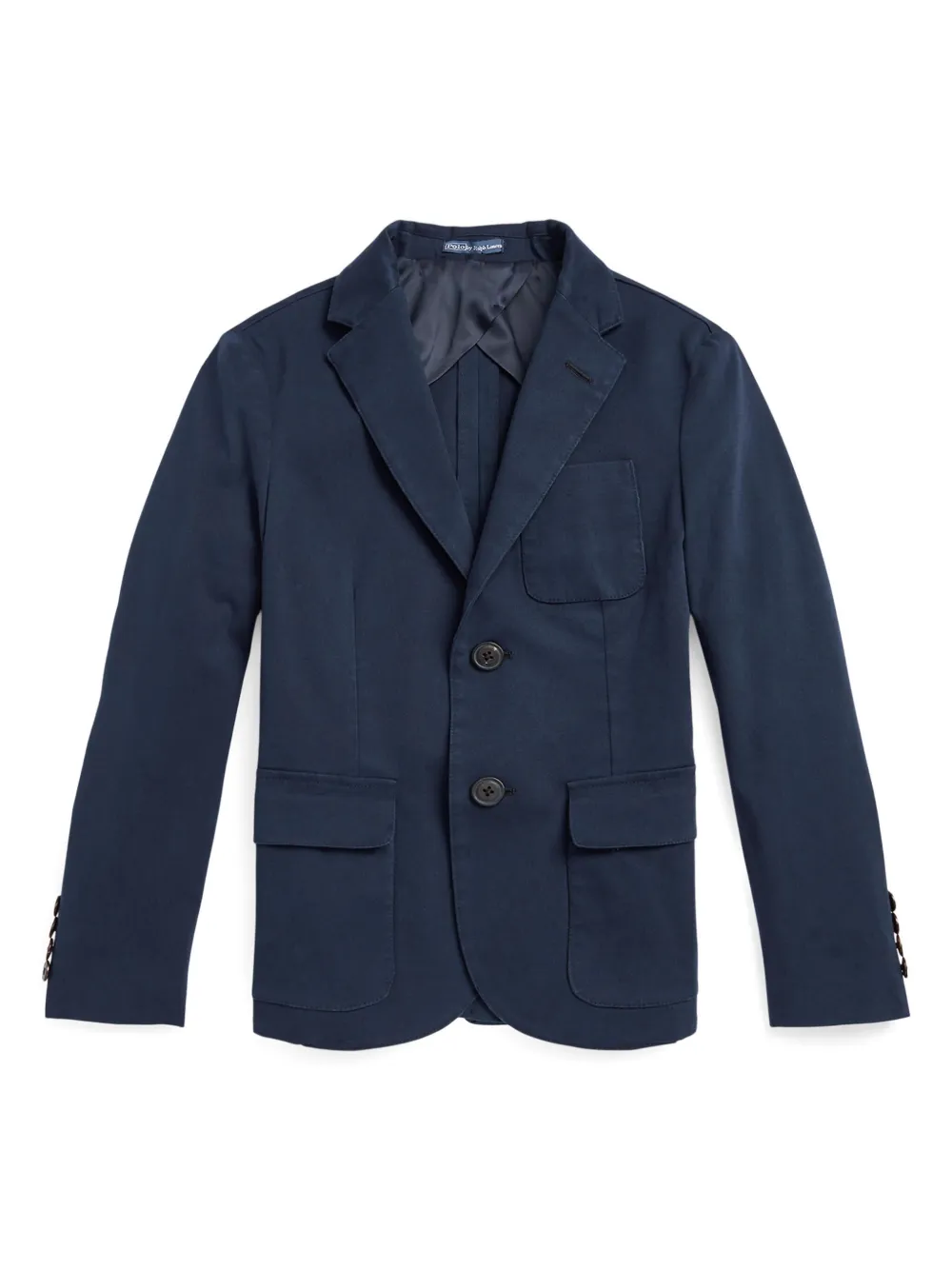 

Однобортный пиджак строгого кроя POLO RALPH LAUREN KIDS, синий