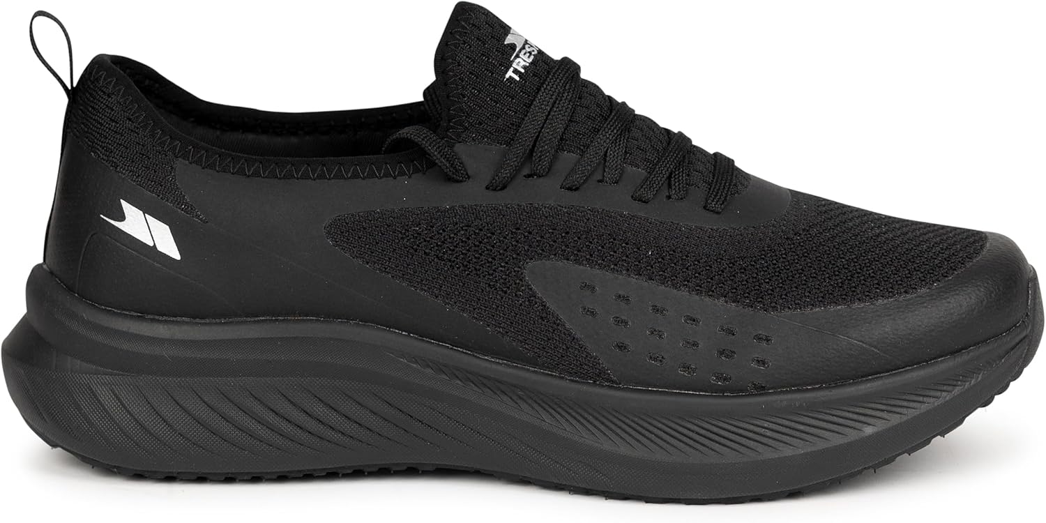 

Кроссовки Trespass Mens Active Slipon с амортизирующей подошвой и формованной стелькой Blaise, черный