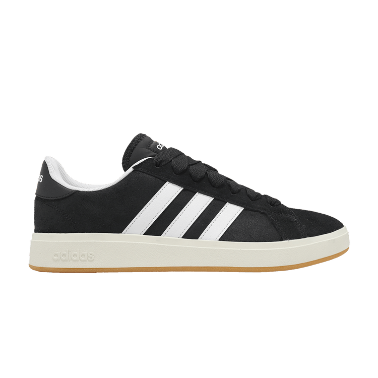 

Кроссовки adidas Grand Court Base 00s 'Black White Gum', черный
