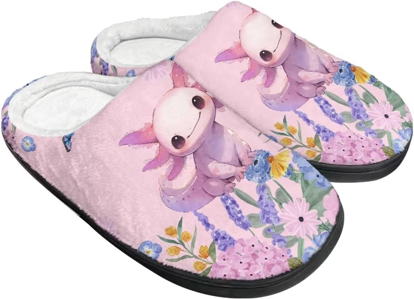 

Женские тапочки против скольжения, мужские домашние тапочки на Рождество, теплые и мягкие домашние тапочки для зимы и осени Baxinh, розовый