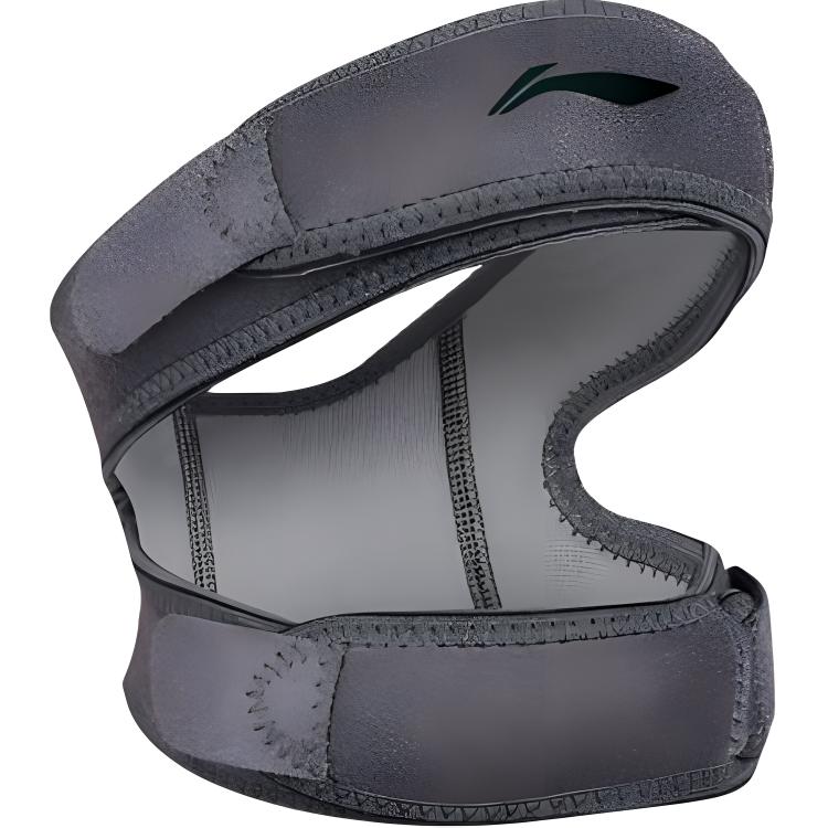 

Спортивные наколенники Silicone Unisex универсальные защитные LINING, серый черный