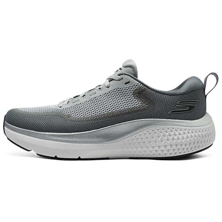 

Skechers Кроссовки мужские серо-белые с низким верхом